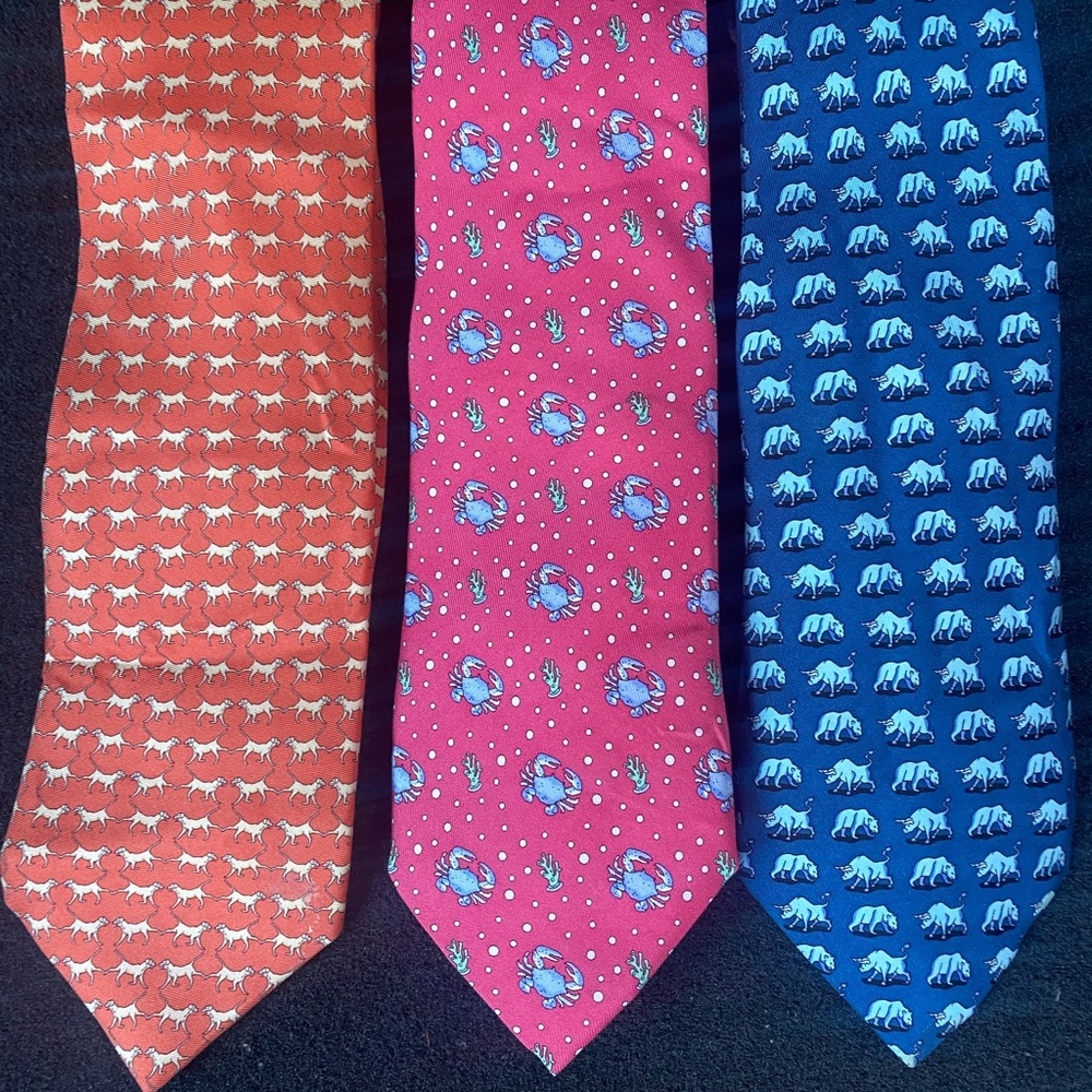Lot of 3 designer ties.